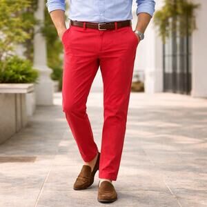 Michael Bastian Men’s Stretch Cotton Pants – Size 34